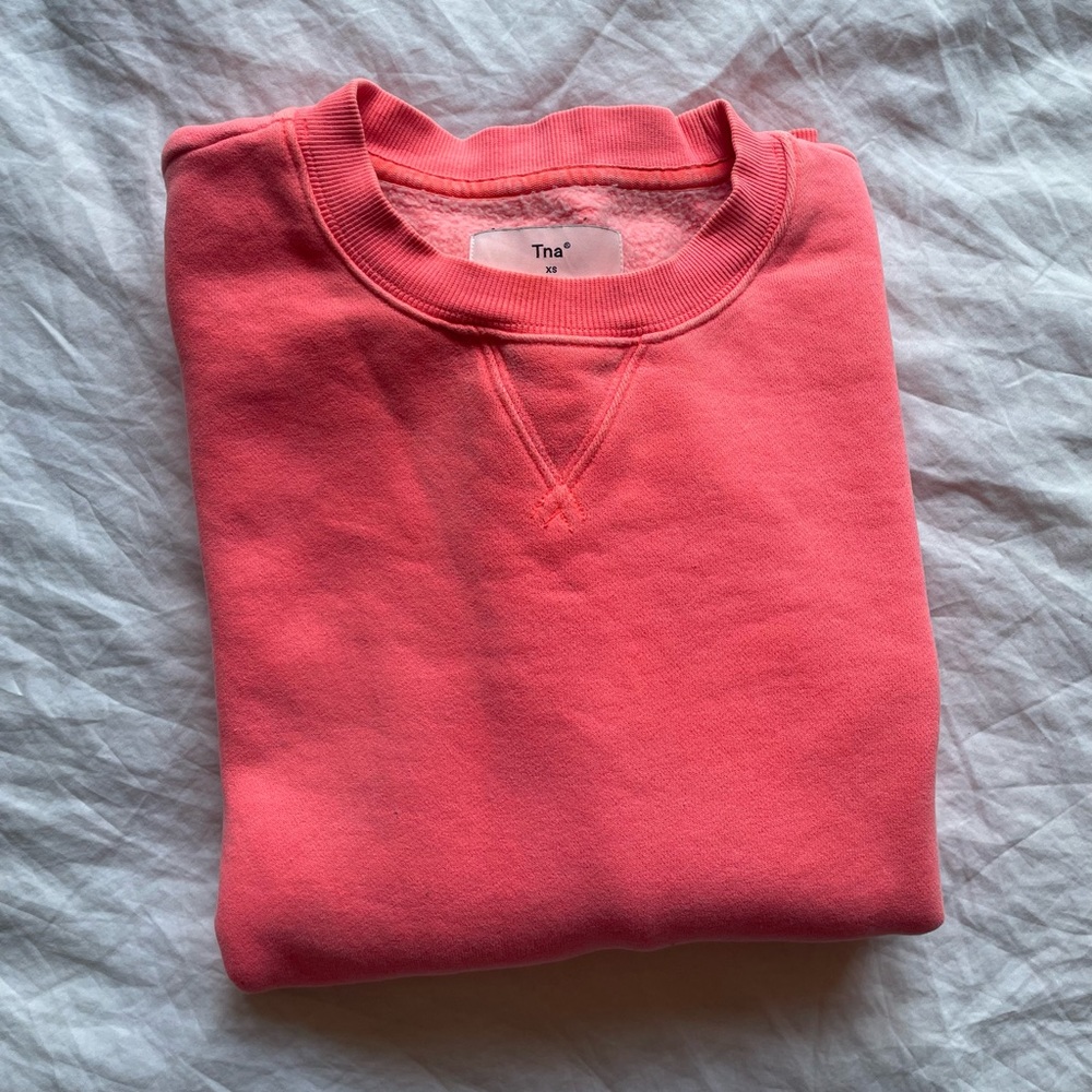 TNA Bright Pink Crewneck